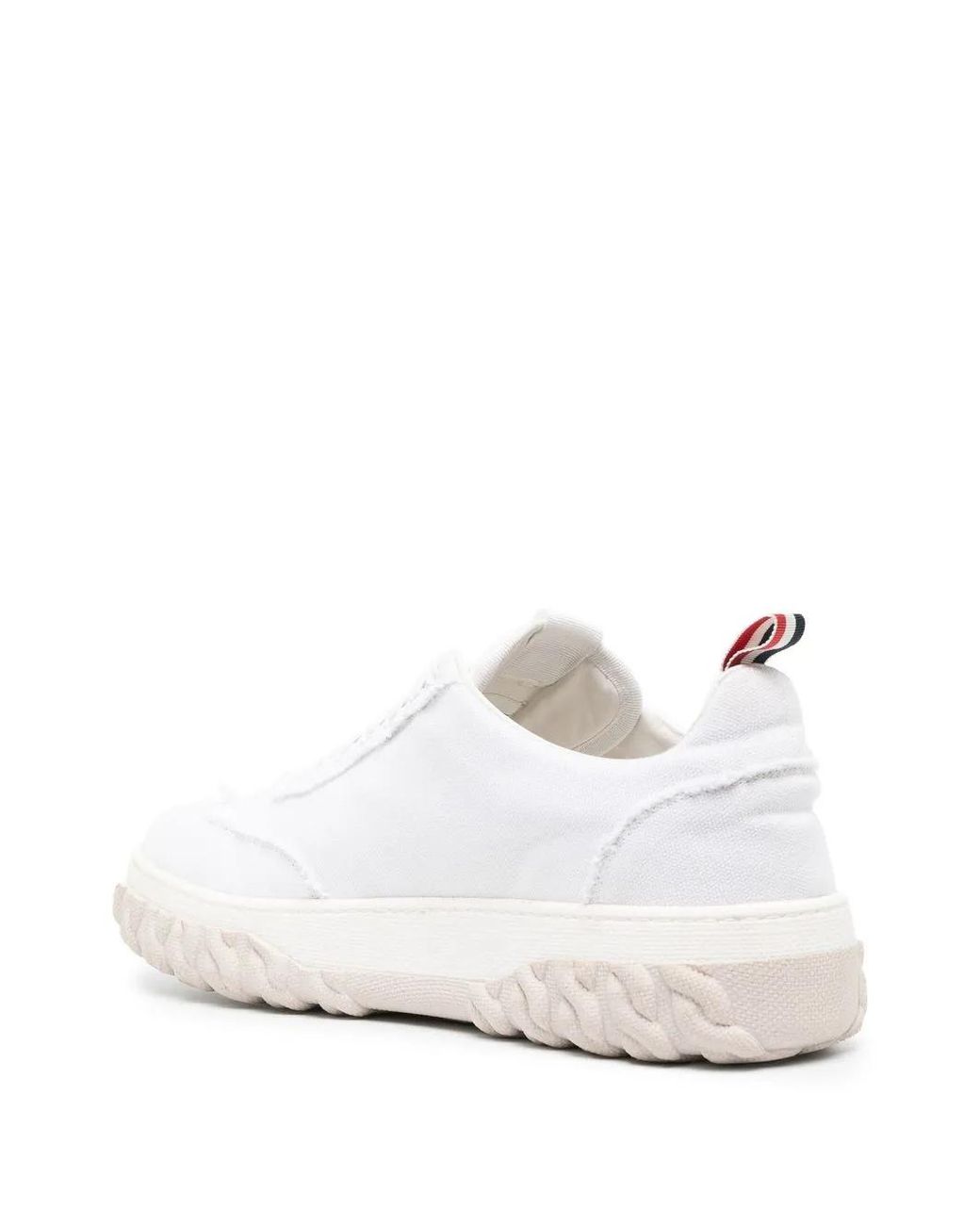 Thom Browne White Field Sneakers for men