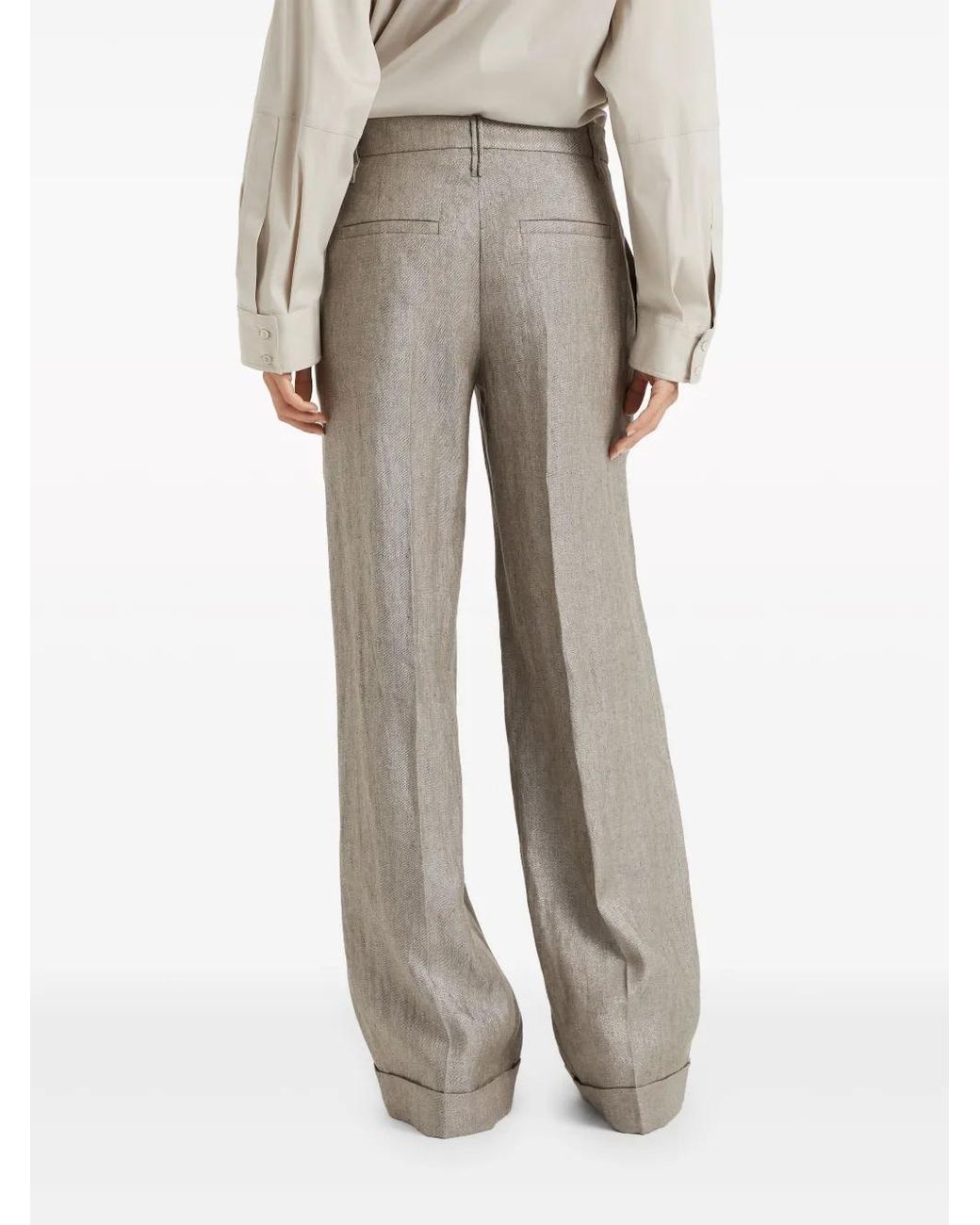 Brunello Cucinelli Gray Trousers