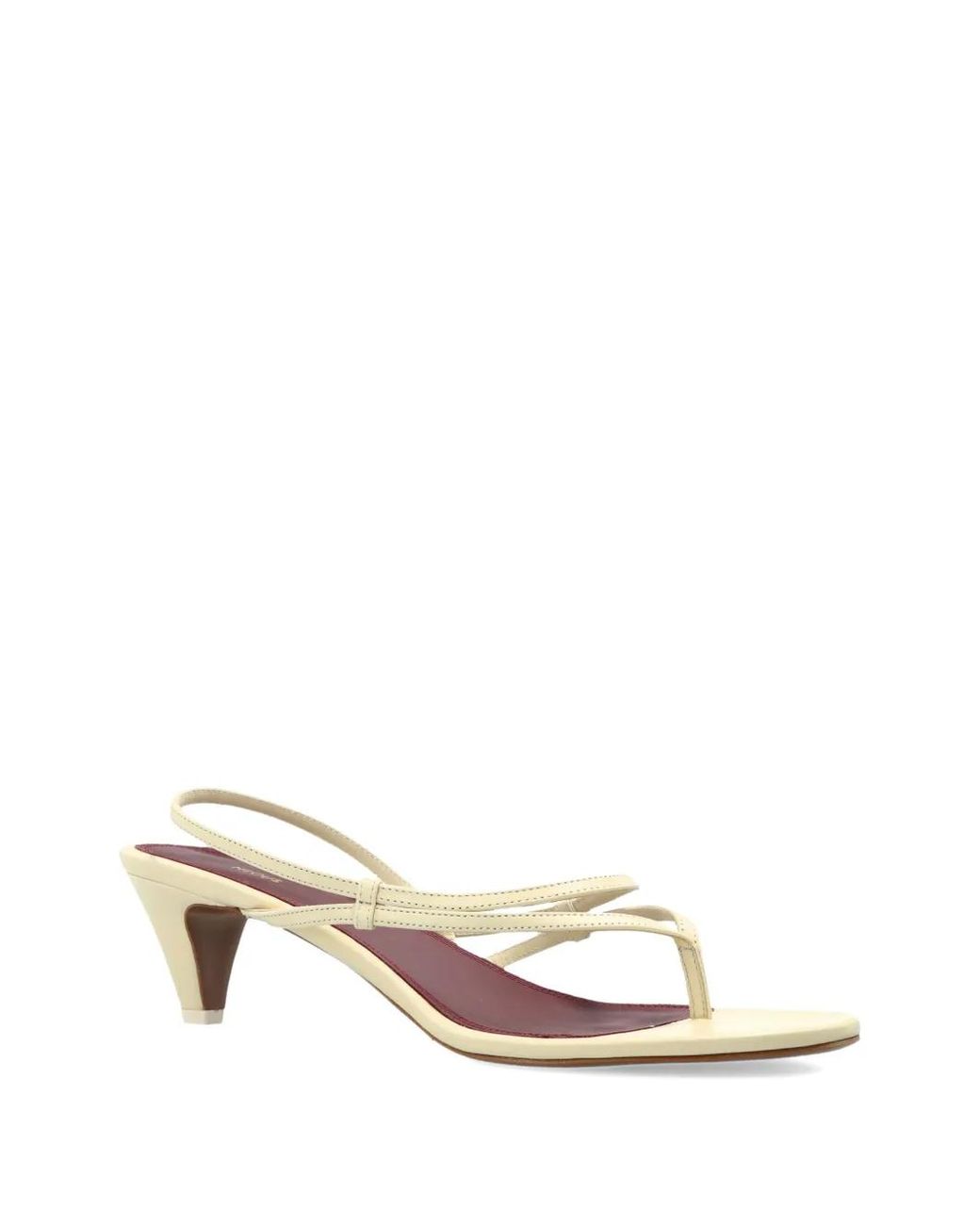 Neous Natural Open-Toe Leather Sandals