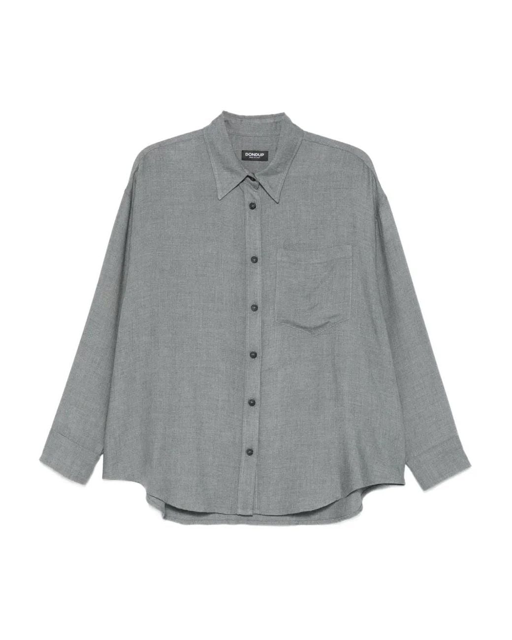 Dondup Gray Mélange Shirt