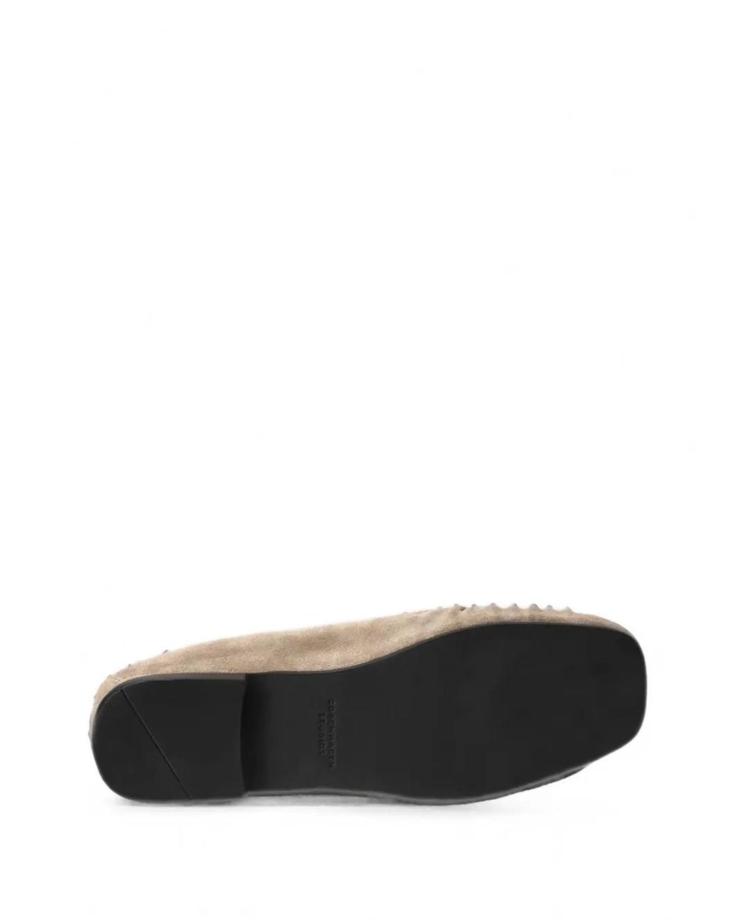 COPENHAGEN White Suede Slip-On Loafers