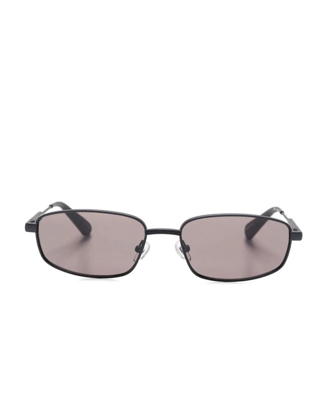 Jacquemus Gray Rectangle-Frame Sunglasses