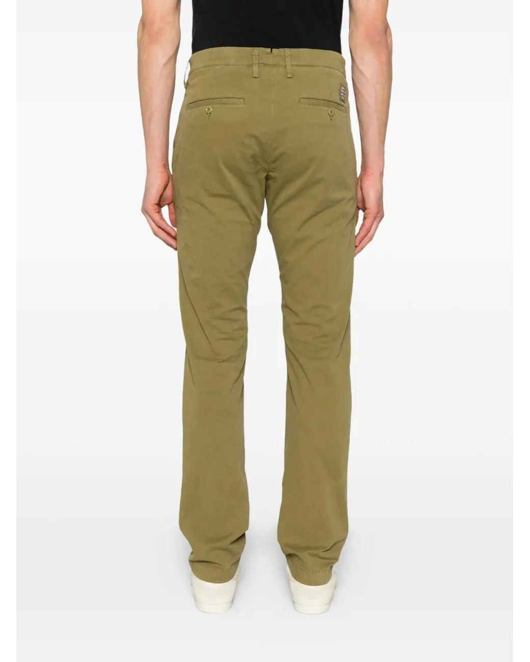 Jacob Cohen Green Cotton Pants for men