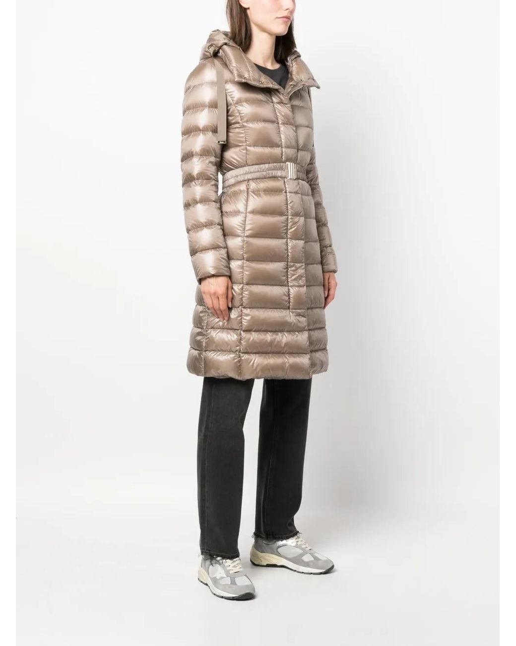 Herno Natural Padded Belted Raincoat
