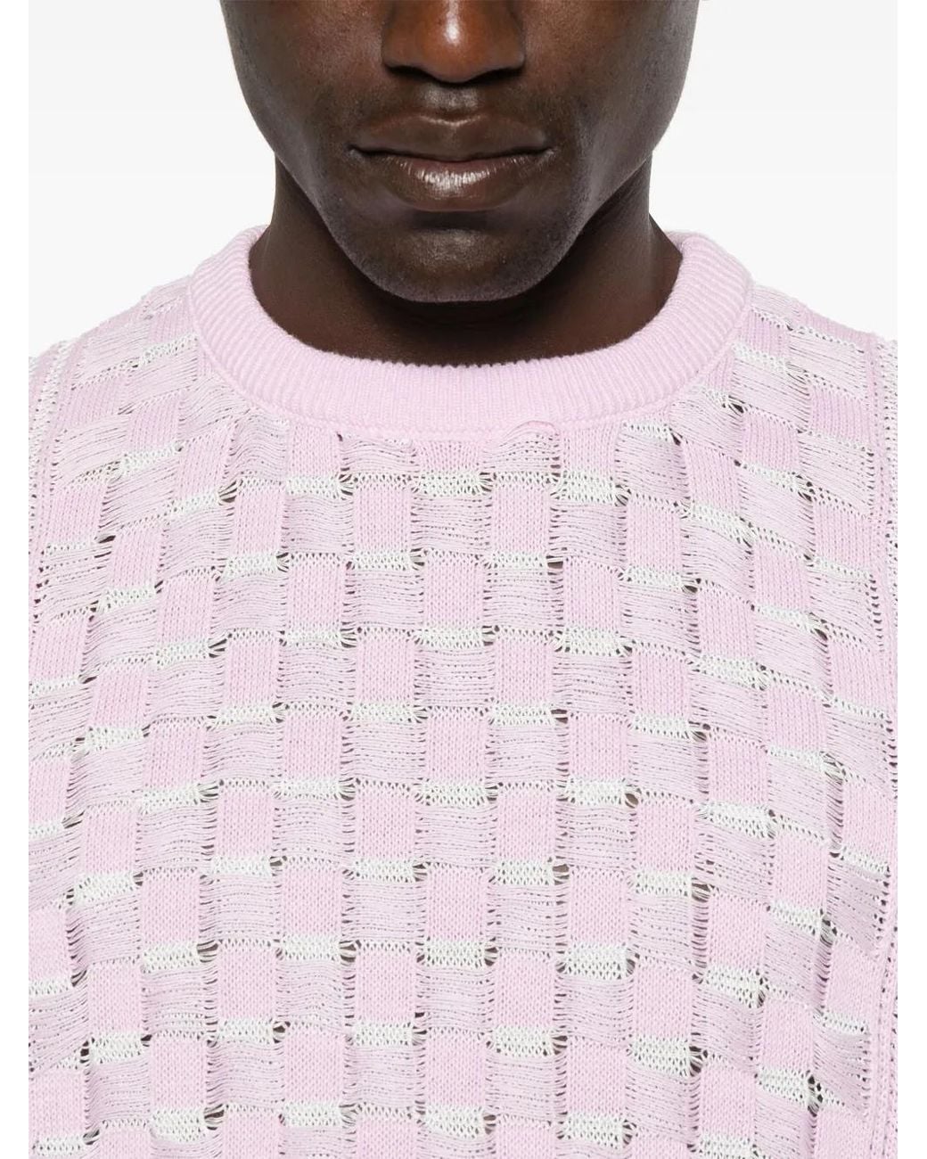Isa Boulder Pink Hexagon T-Shirt for men