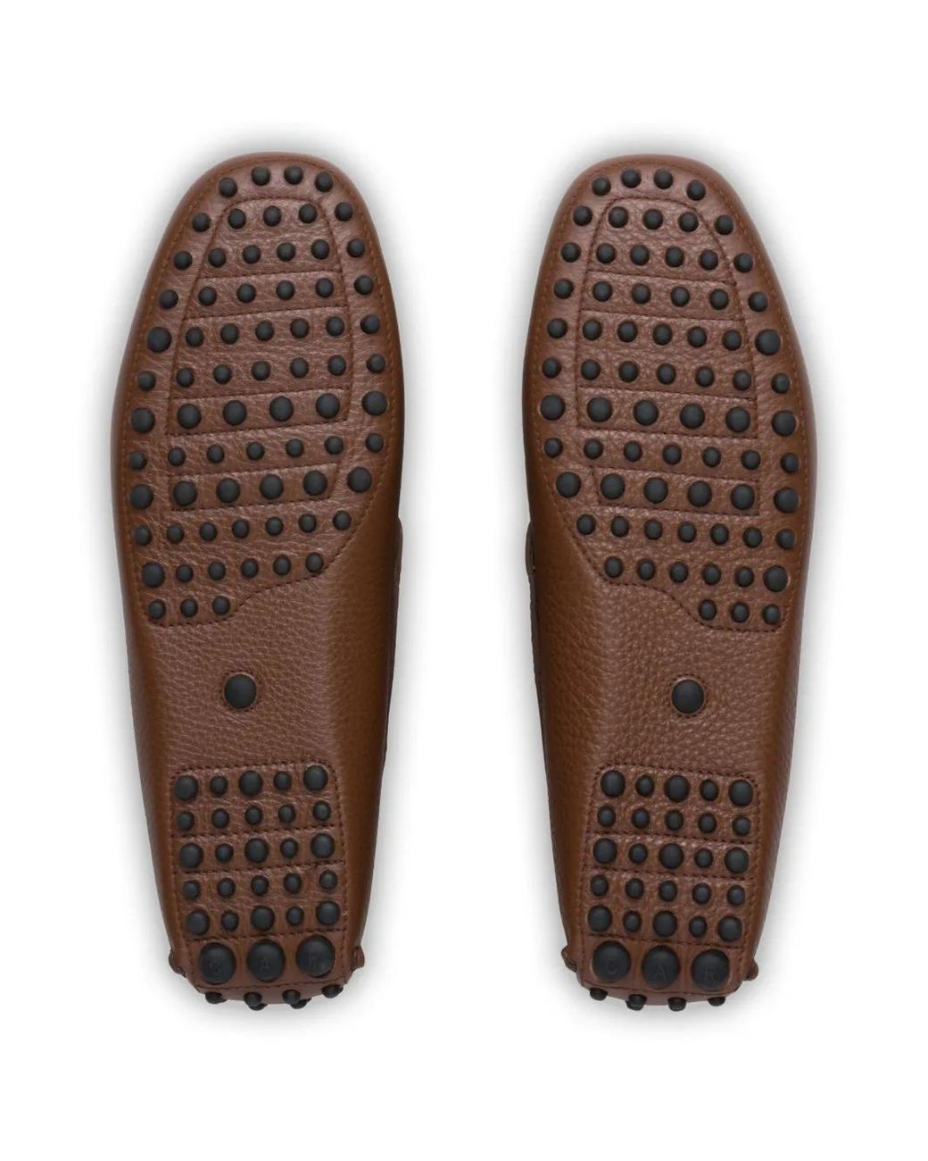 Car Shoe Brown Tassel Leather Driving Shoes for men