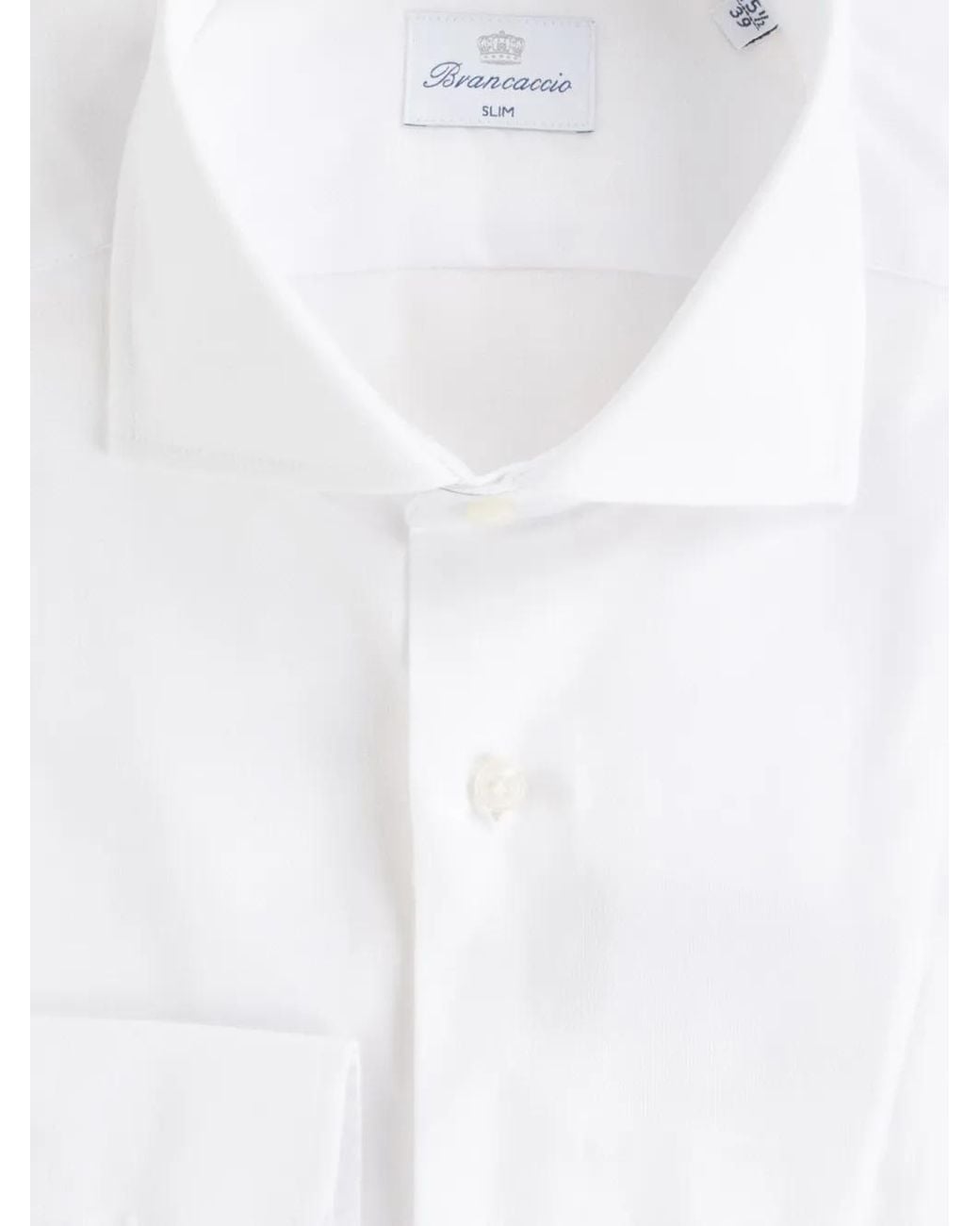 BRANCACCIO White Buttoned Shirt for men