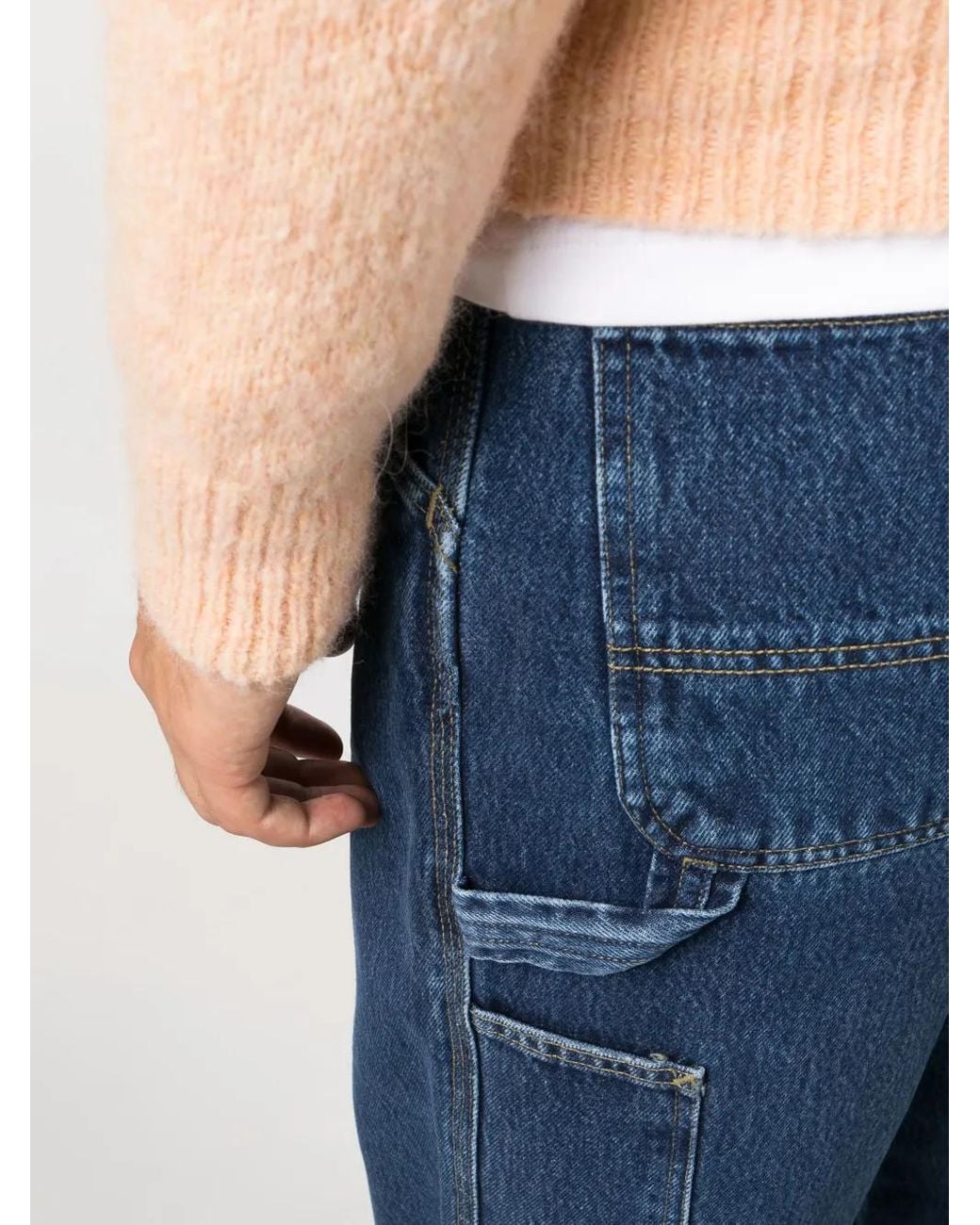 Carhartt Blue Single Knee Pant for men
