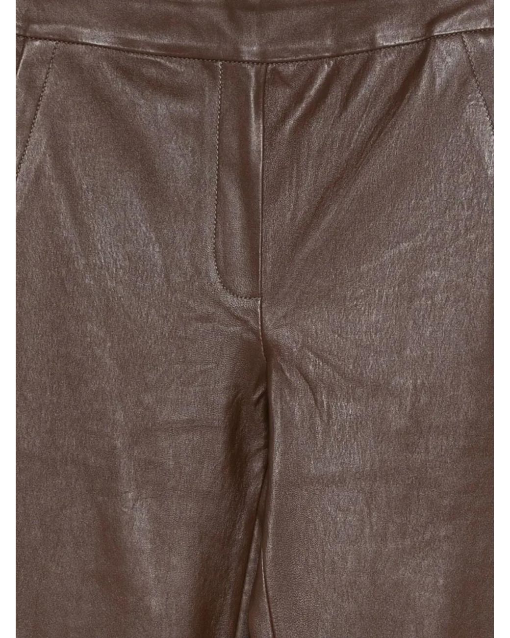 Max & Moi Brown Elasticated-Waistband Trousers
