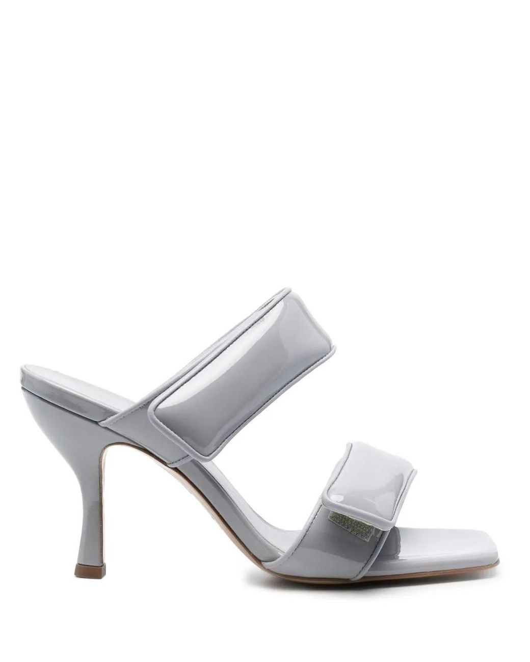 Gia Borghini White Two Strap Sandals Shoes