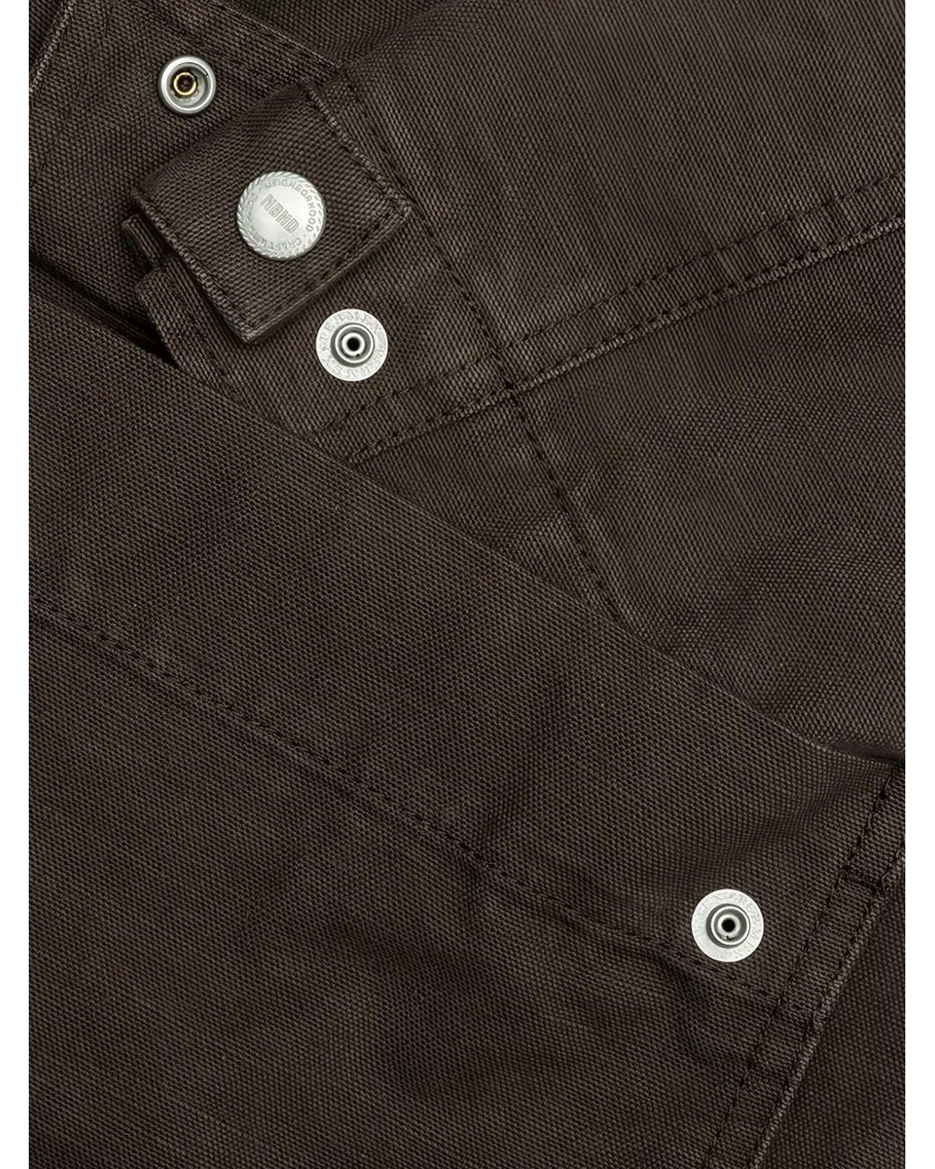 Neighborhood Brown Corduroy-Collar Jacket for men