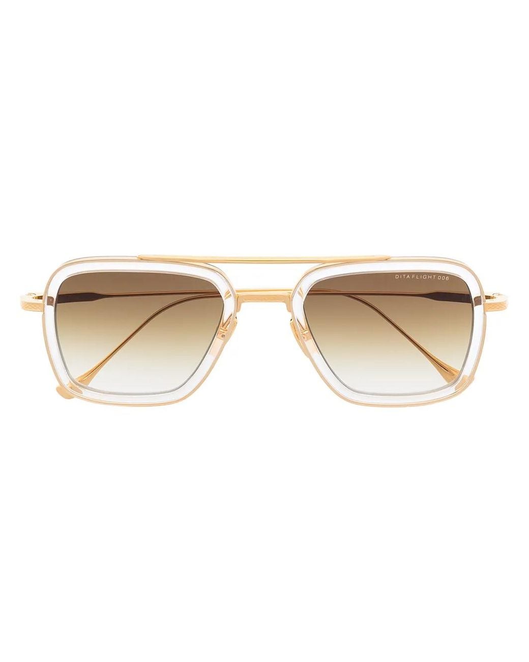 Dita Eyewear Flight 006 Pilotenbrille in Natural für Herren