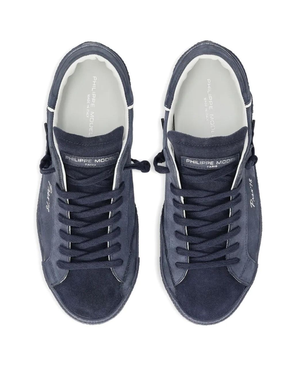 Philippe Model Sneakers Aus Leder in Blue für Herren