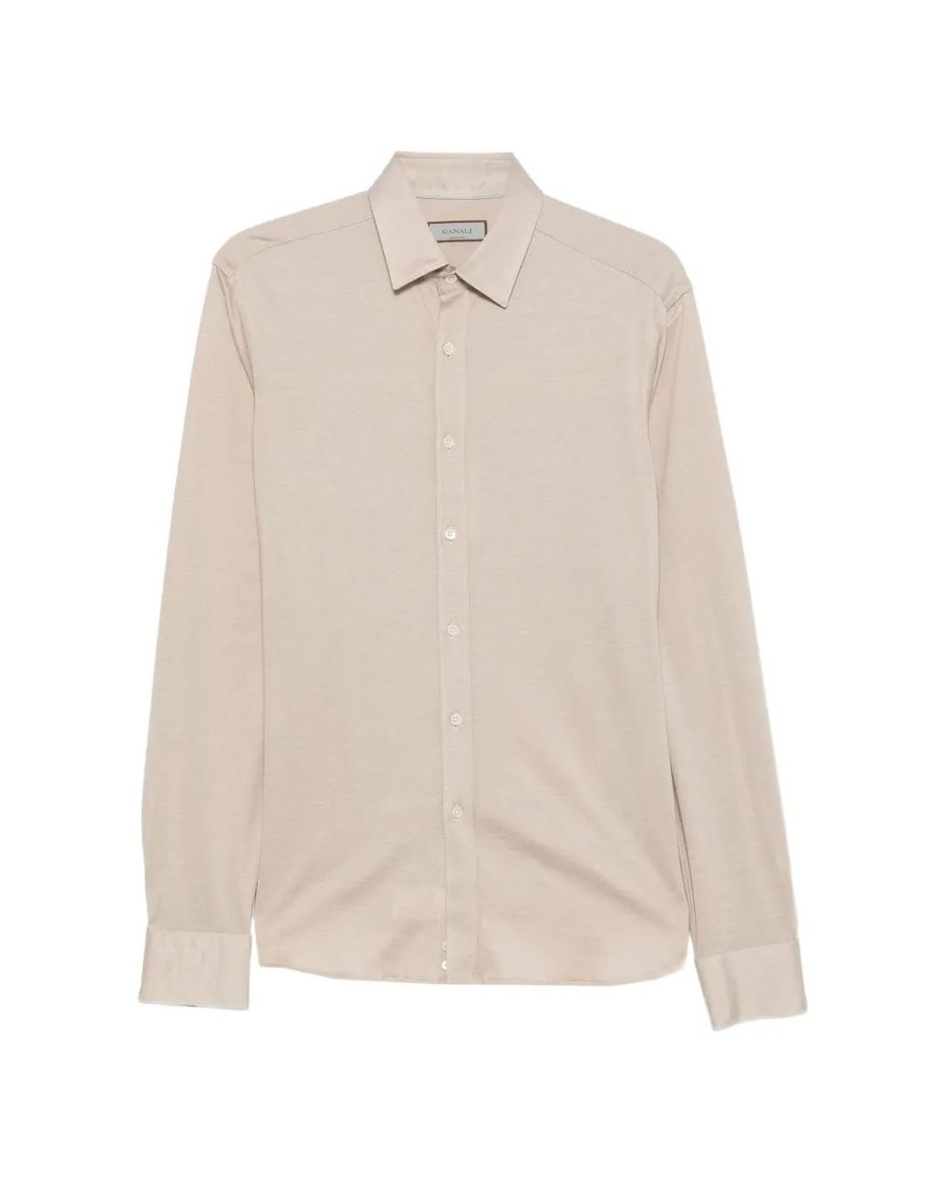 Camicia Button-Down di Canali in White da Uomo