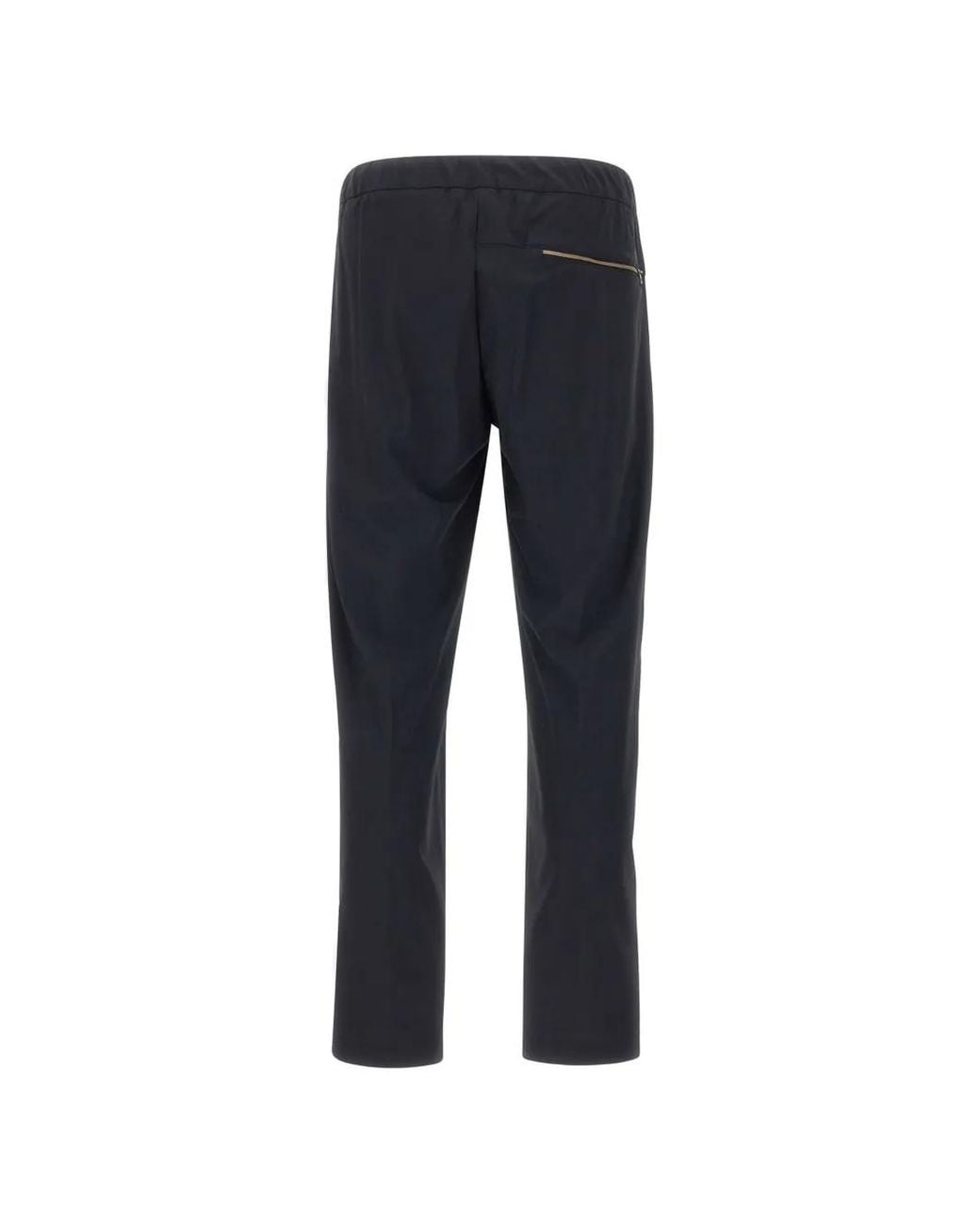 Devore Blue Elasticated Waistband Trousers for men