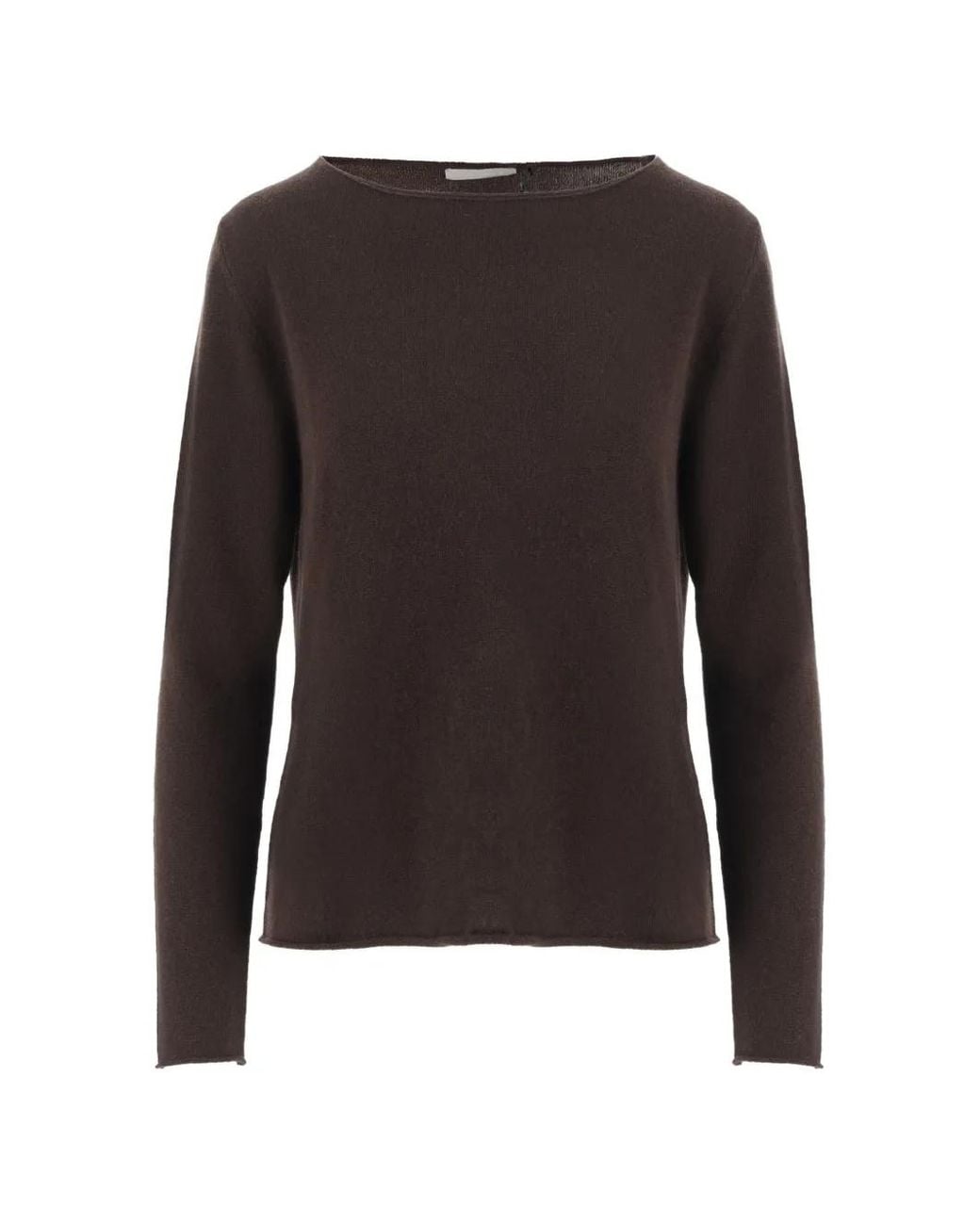 Allude Black Pull En Cachemire À Col Rond