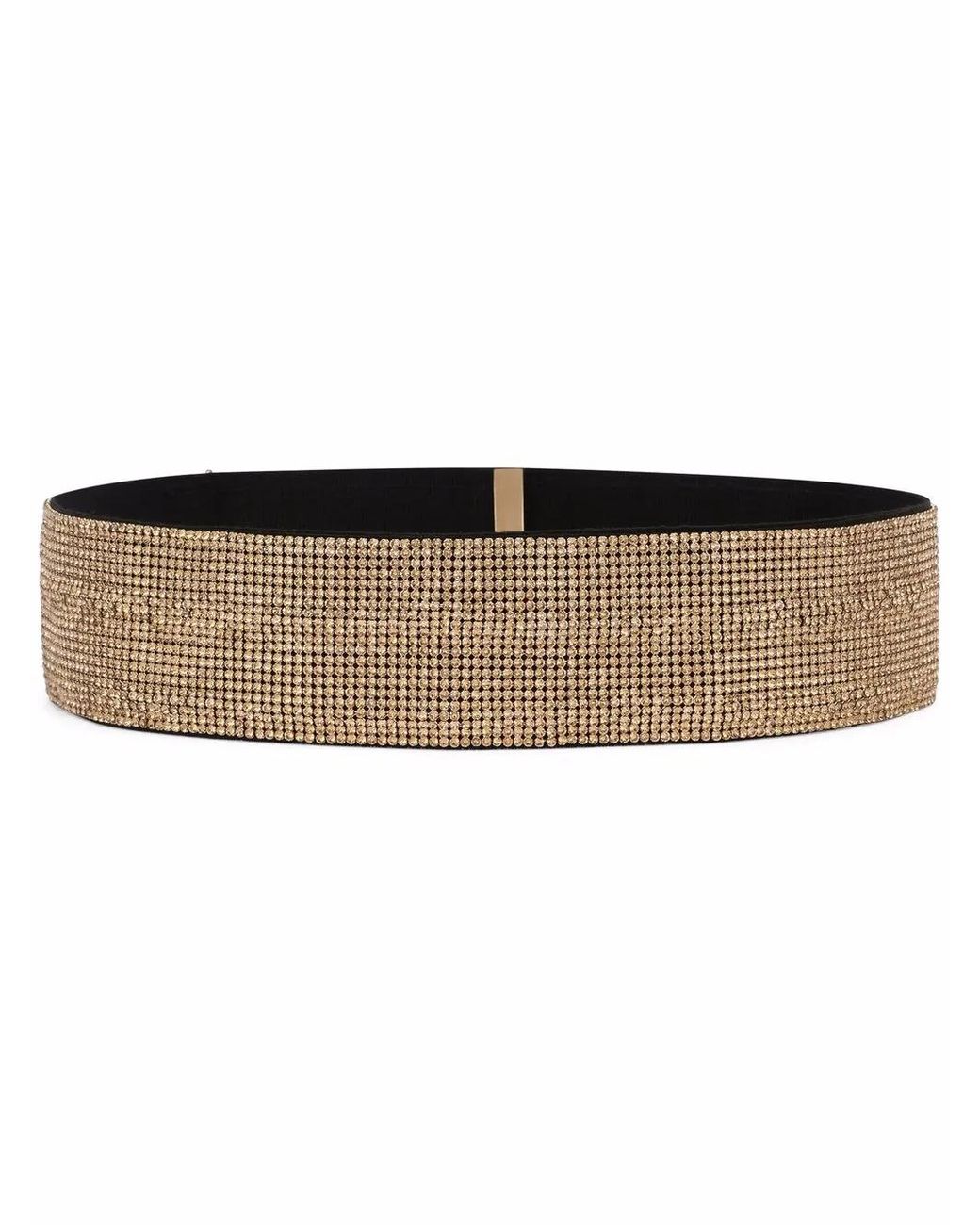 Dolce & Gabbana Metallic Crystal-Embellishment Belt