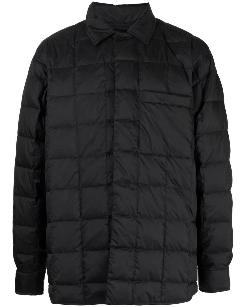 Ienki Ienki Black Padded Shirt Jacket for men