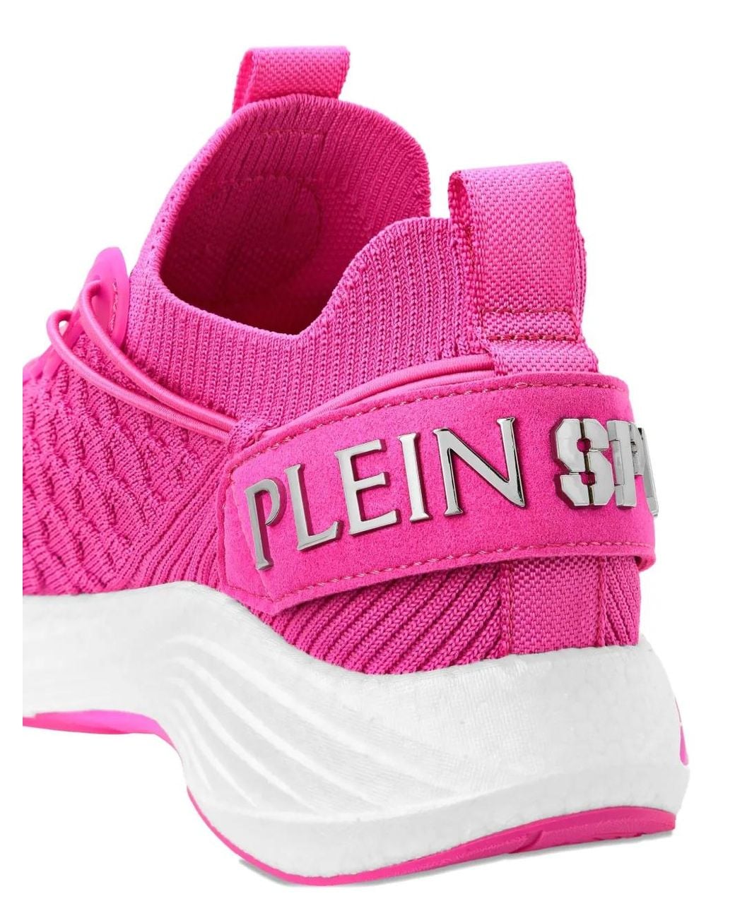 Philipp Plein Pink Ninja Shadow Sneakers