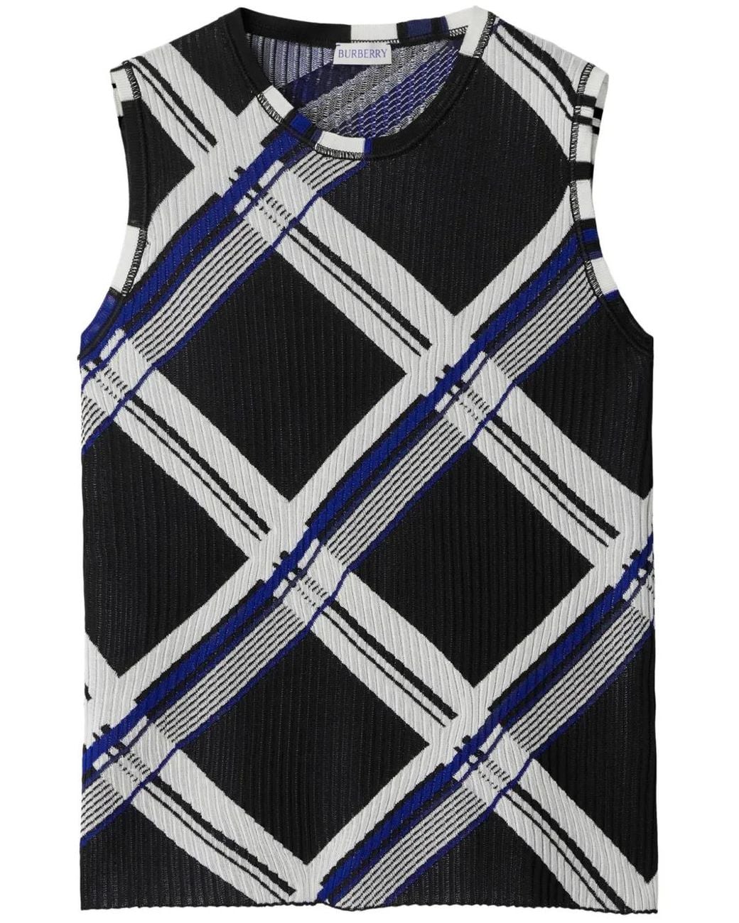 Burberry Black Silk Top