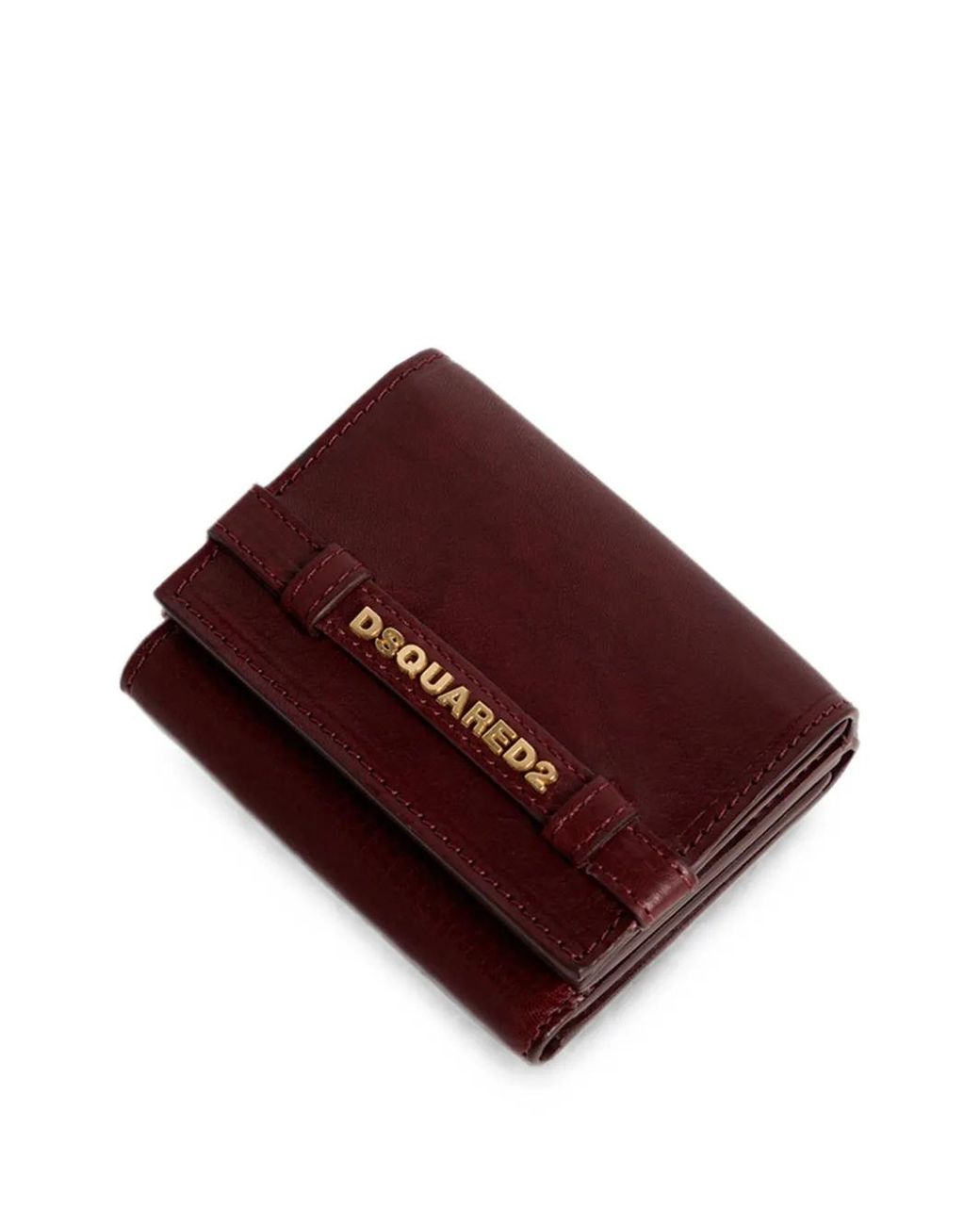 Cartera Twin Plegable DSquared² de color Purple
