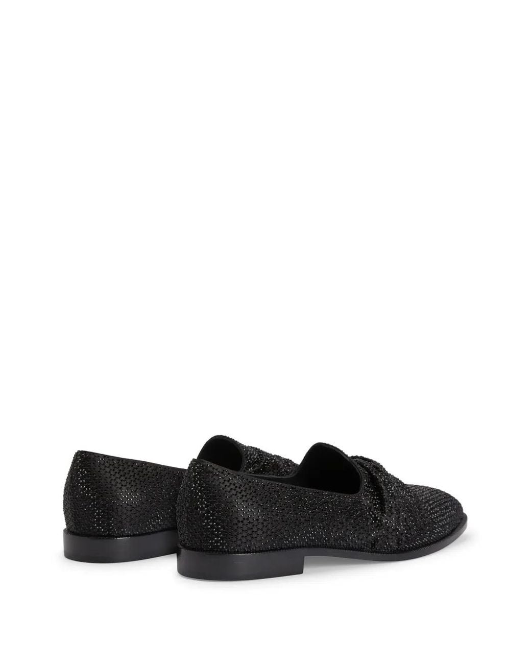 Giuseppe Zanotti Black Edoard Loafers for men