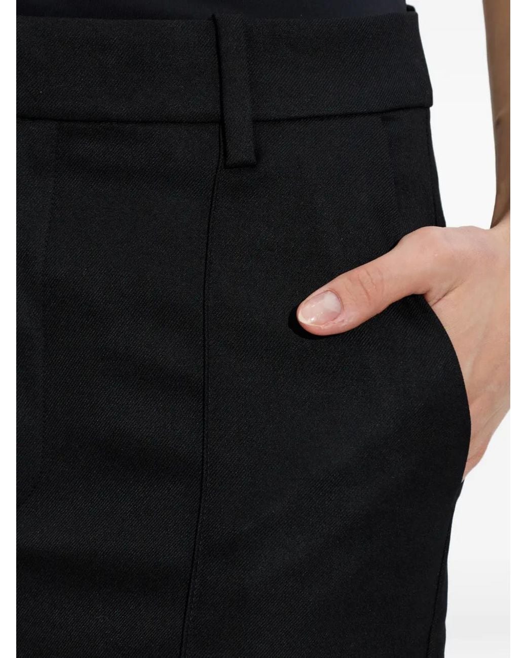 Gestuz Flared Broek in het Black