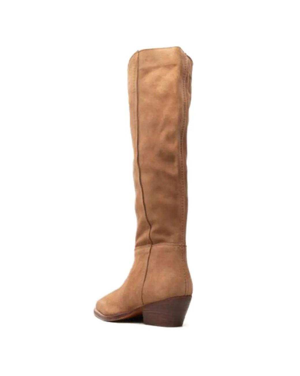 Free People Sway Leather Boots in Brown | Lyst