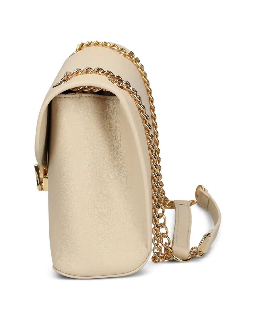 Love Moschino Natural Heart-Detail Shoulder Bag