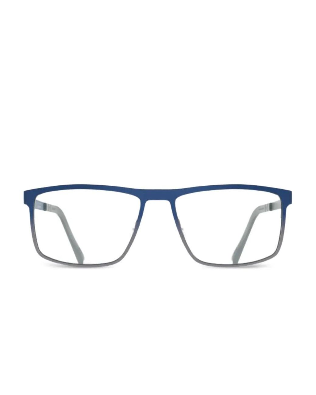 Blackfin Kingston Brille Mit Eckigem Gestell in Blue für Herren