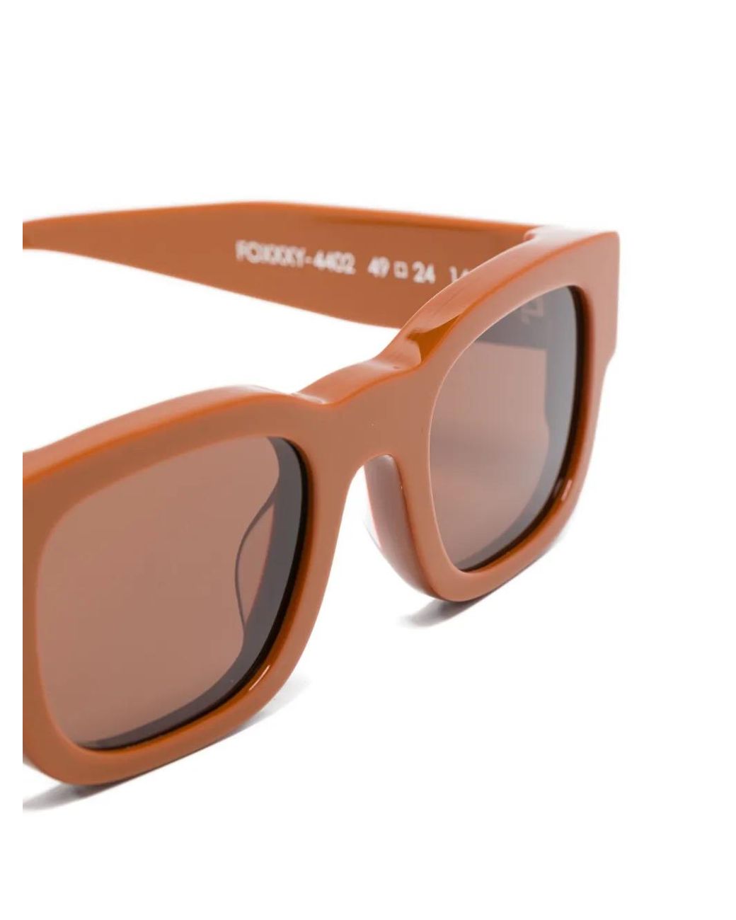 Thierry Lasry Brown Foxxxy Rectangle-Frame Sunglasses