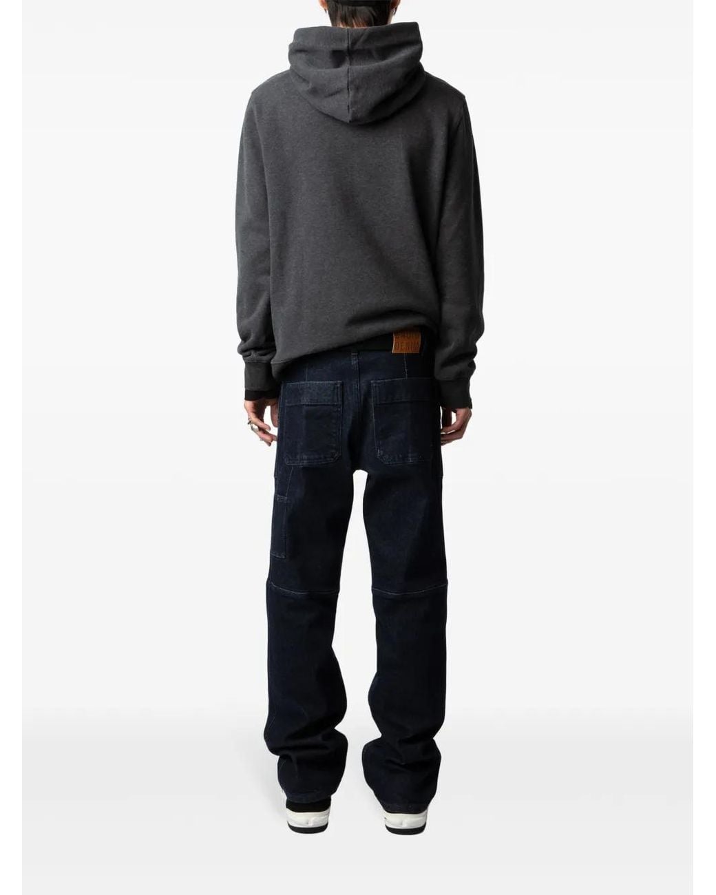 Zadig & Voltaire Gray Sanchi Photoprint Sweatshirt for men