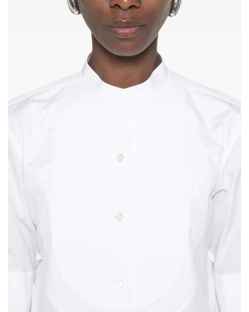 The Row White Elaris Shirt