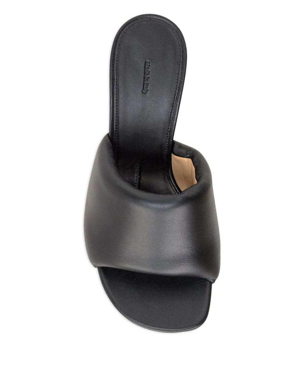 J.W. Anderson Black Chain Heel Sandals