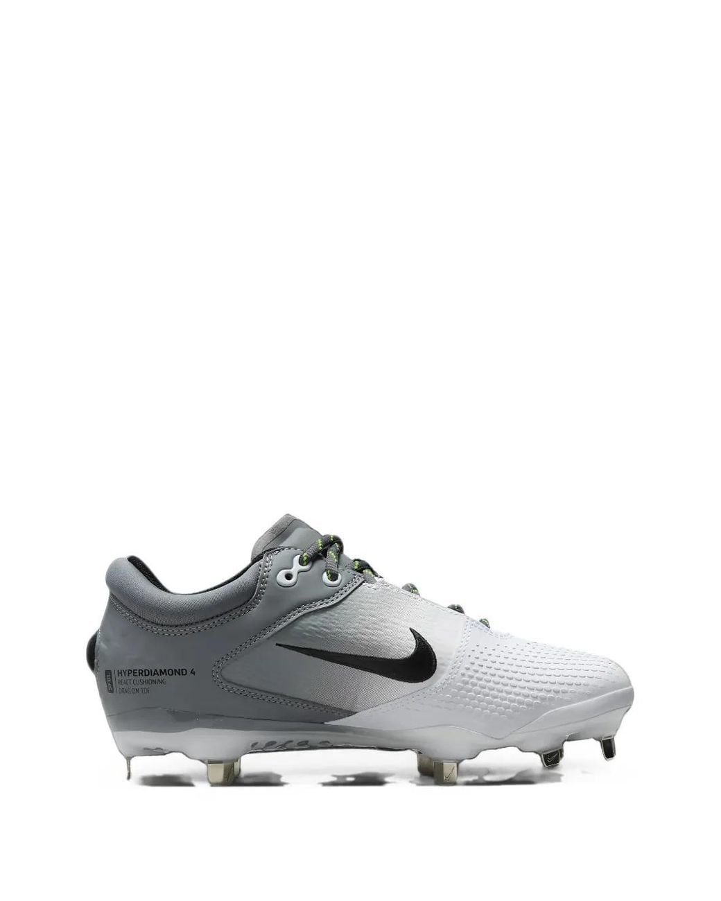 Nike Gray Hyperdiamond 4 Elite Sneakers