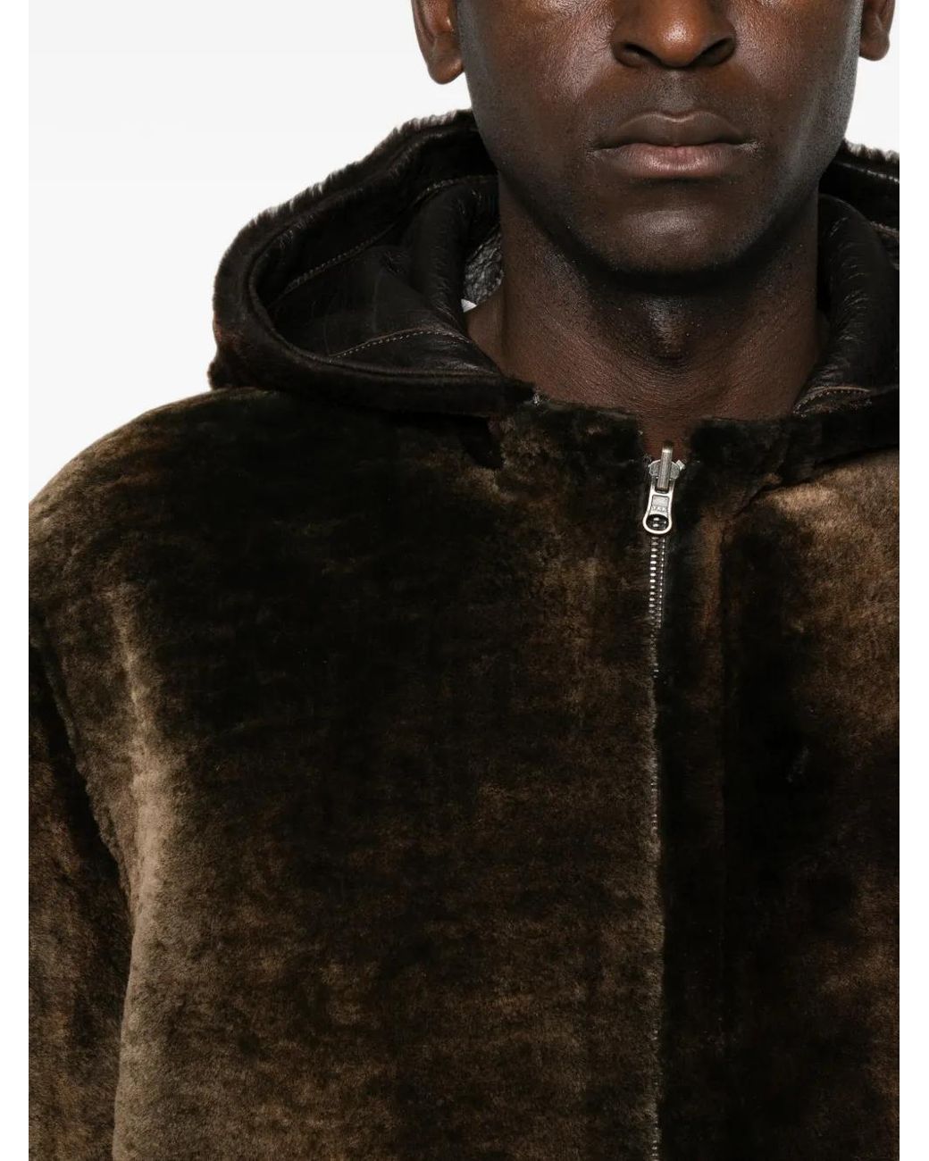 Salvatore Santoro Black Hooded Zip-Up Jacket for men