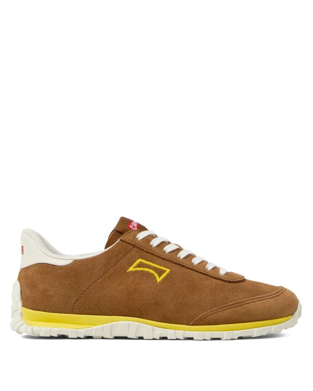 Camper Brown Drift Walk Suede Sneakers