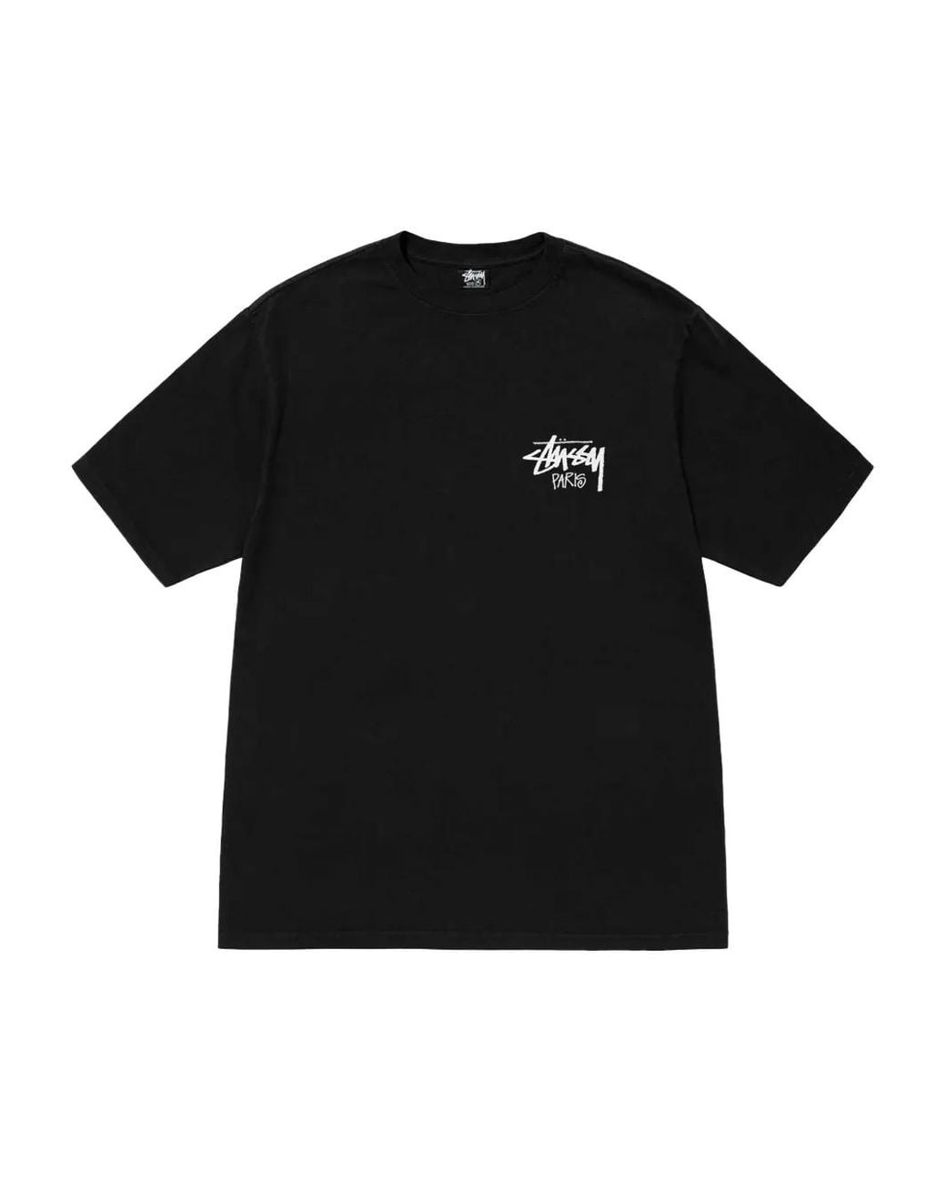 Stussy Paris Chapter T-Shirt in Black for Men | Lyst