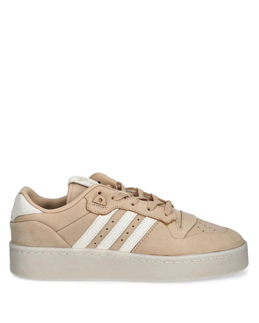 Adidas Brown Rivalry Lux Sneakers for men