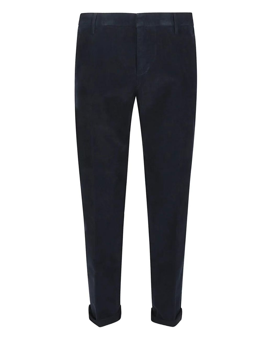 Dondup Blue Corduroy Trousers for men