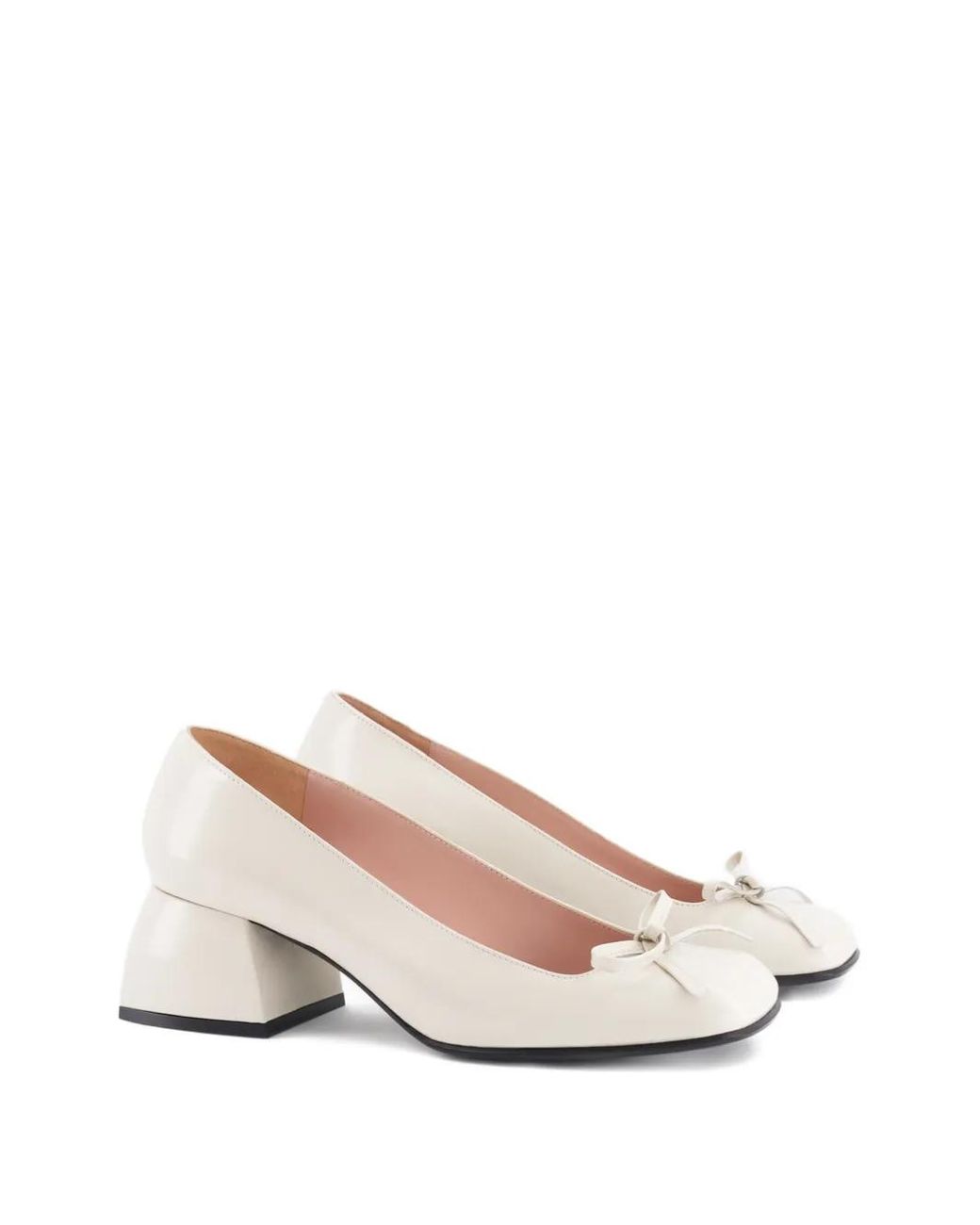 NODALETO Natural Node Bow Bulla Pumps