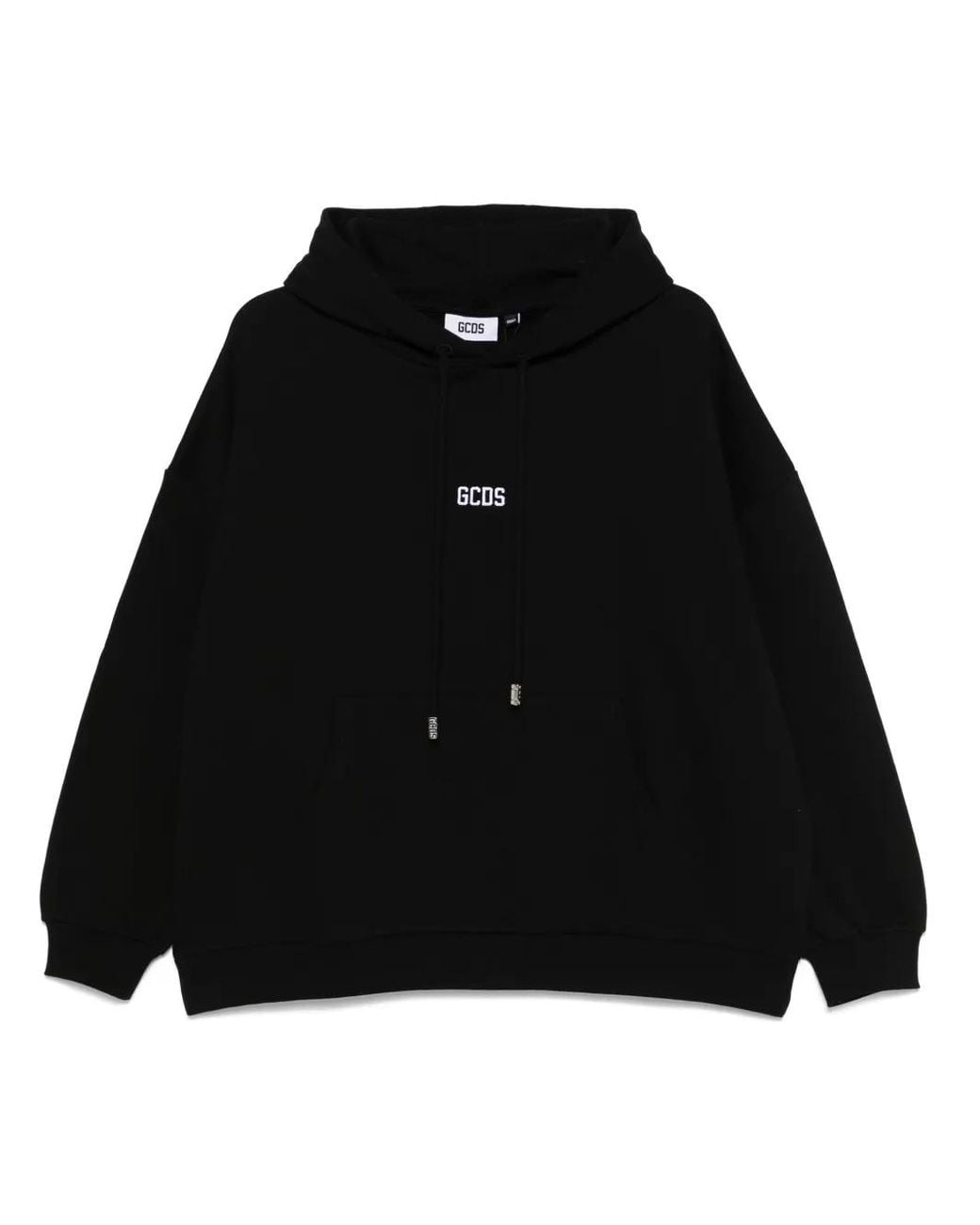 Gcds Black Killer Dice Cotton Hoodie