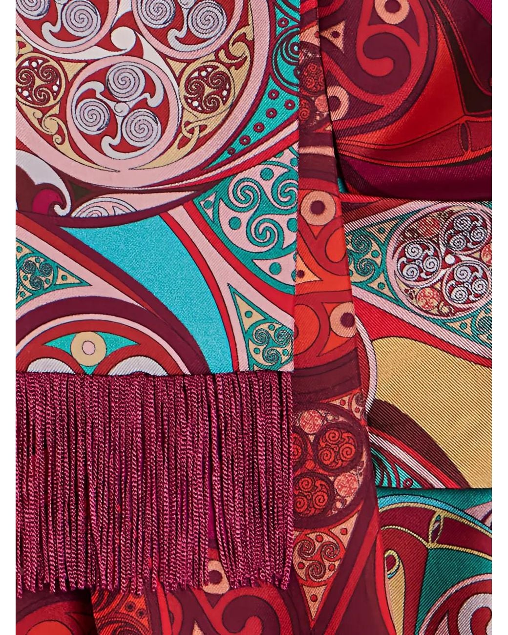 LaDoubleJ Red Skinny Scarf