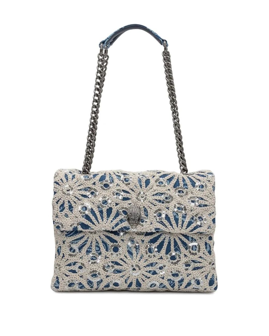 Farfetch Kurt Geiger Grey Bag Kurt Geiger London Medium Kensington