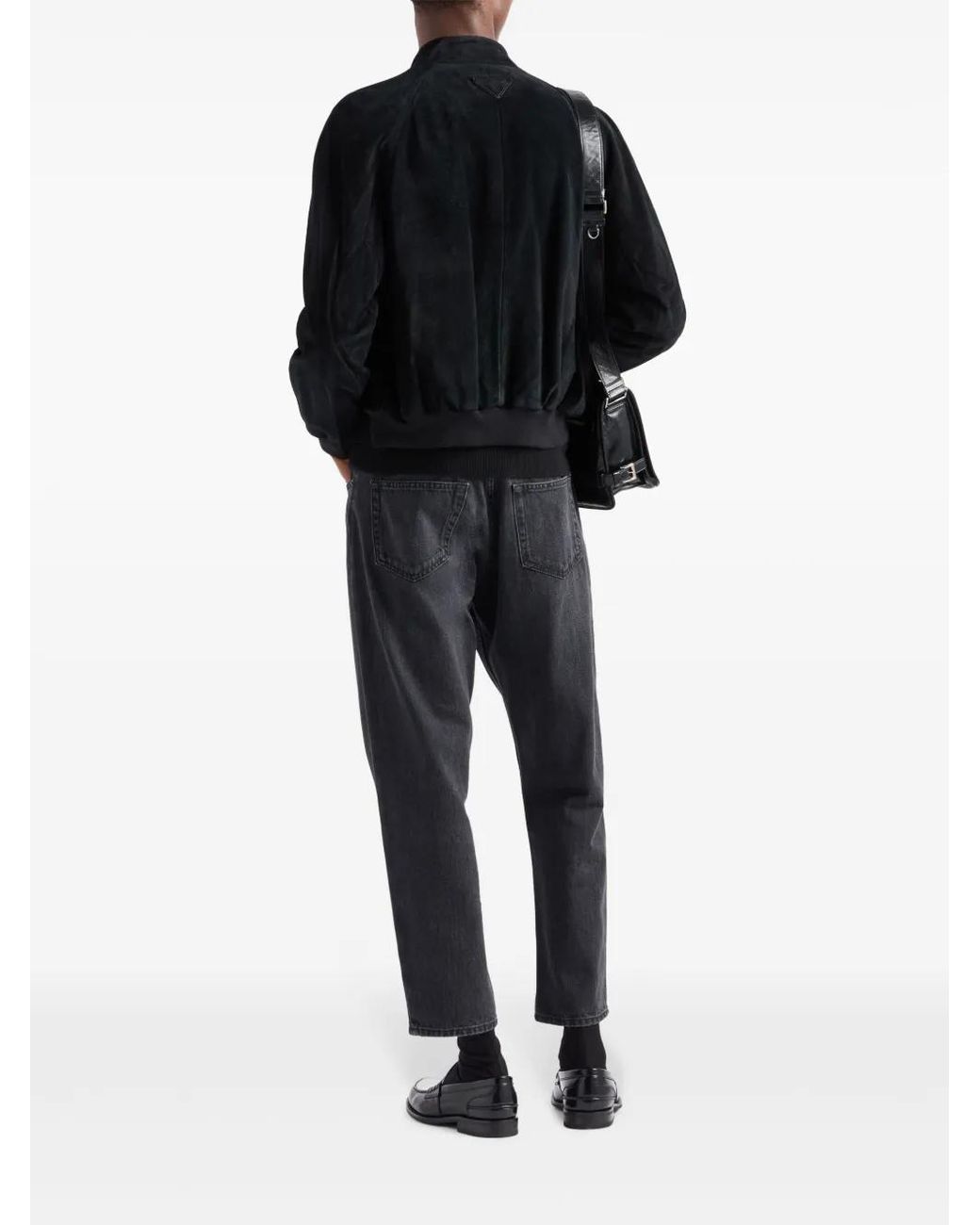 Prada Black Bomber Clothing for men