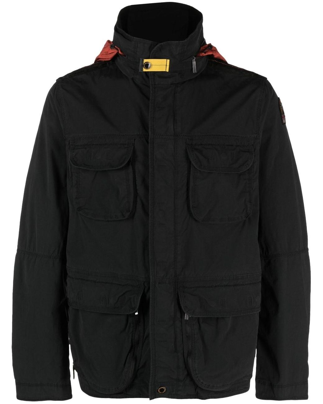 Parajumpers Celsius Logo-patch Water-repellent Jacket in Black for Men ...