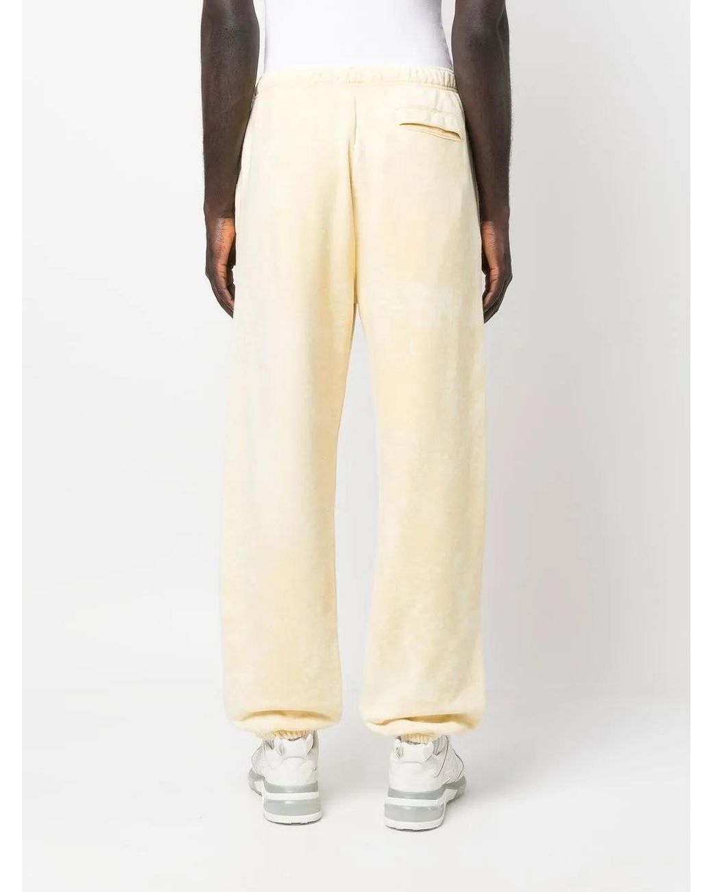 DIESEL Natural Embossed Logo Track Pants for men