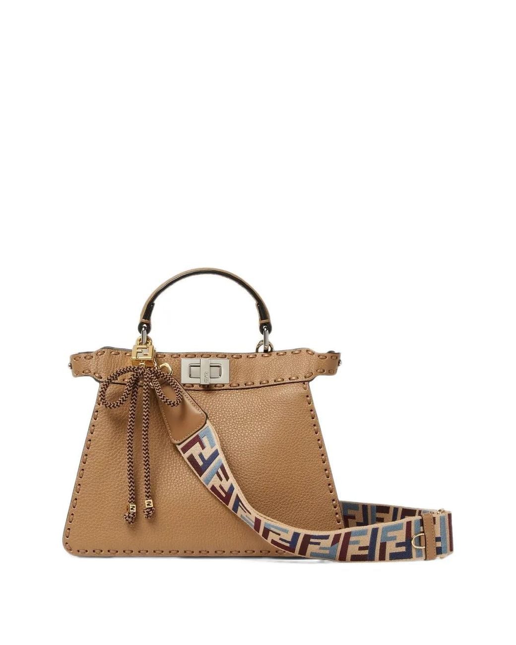 Fendi White Strap You Shoulder Strap