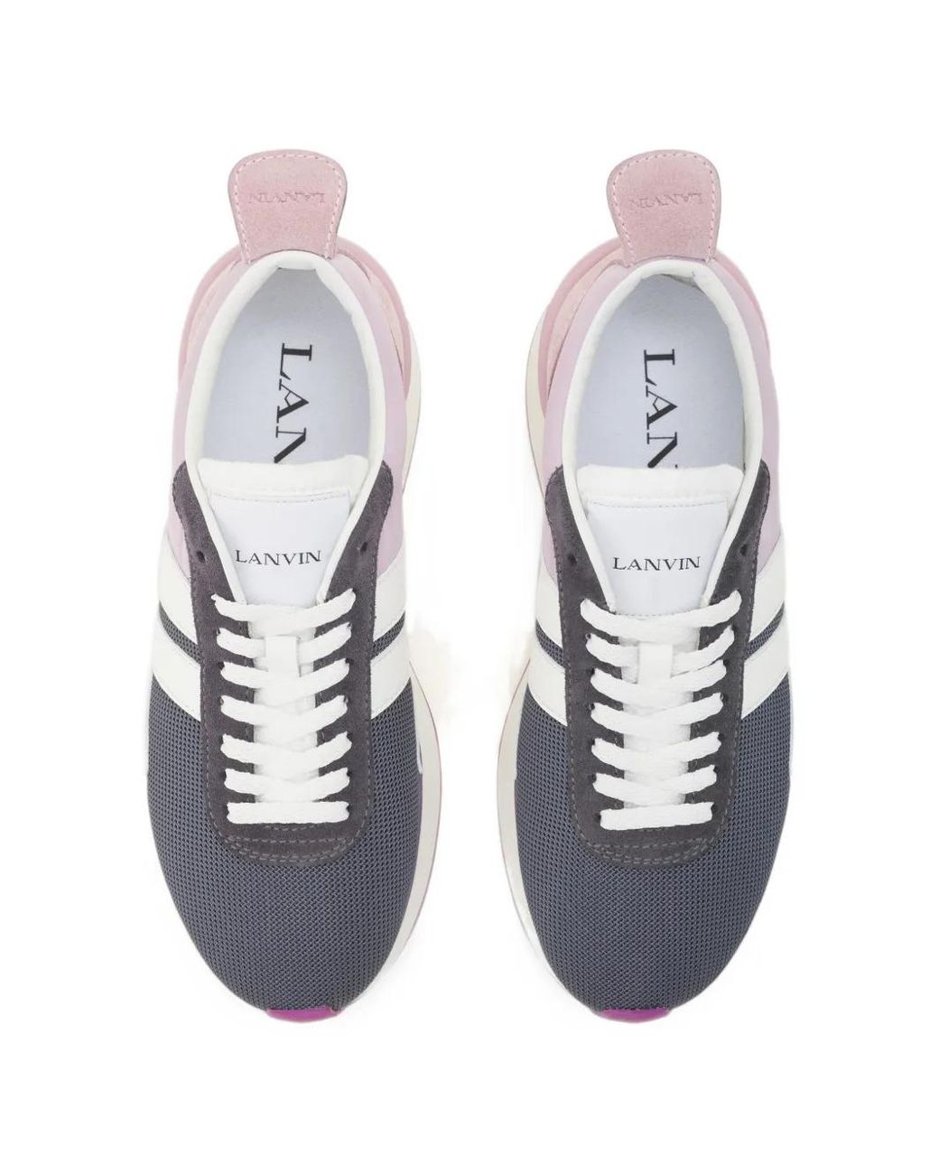 Lanvin White Bumpr Sneakers