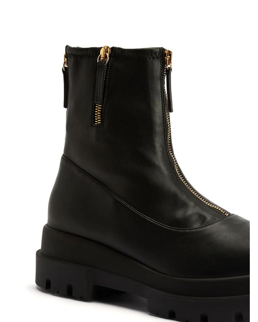 Giuseppe Zanotti Black Avice Stiefeletten Mit Reißverschluss 40Mm